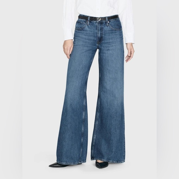 NWT Frame Women\'s Easy Wide Flare Jeans